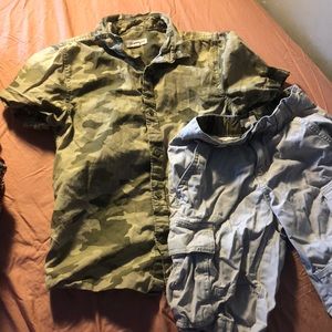 Boys tucker + Tate camo set (8)